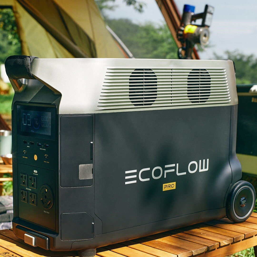 EcoFlow Delta Pro, outdoor